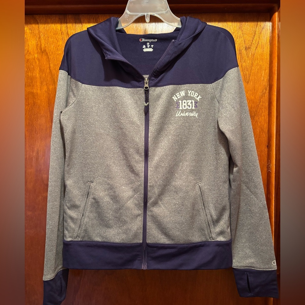NYU Champion Hoodie